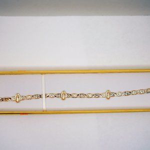 Pulsera oro laminda virgen maria